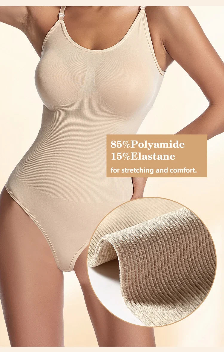 Shapwear Soft Body Shaping  Thong Body Shaping Tummy Control Butt Lifter Cincher Slimming Sheath Shapers Bodysuit Woman Body