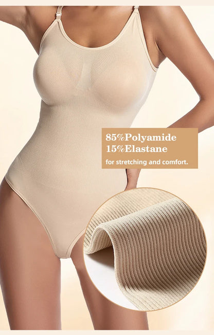 Shapwear Soft Body Shaping  Thong Body Shaping Tummy Control Butt Lifter Cincher Slimming Sheath Shapers Bodysuit Woman Body