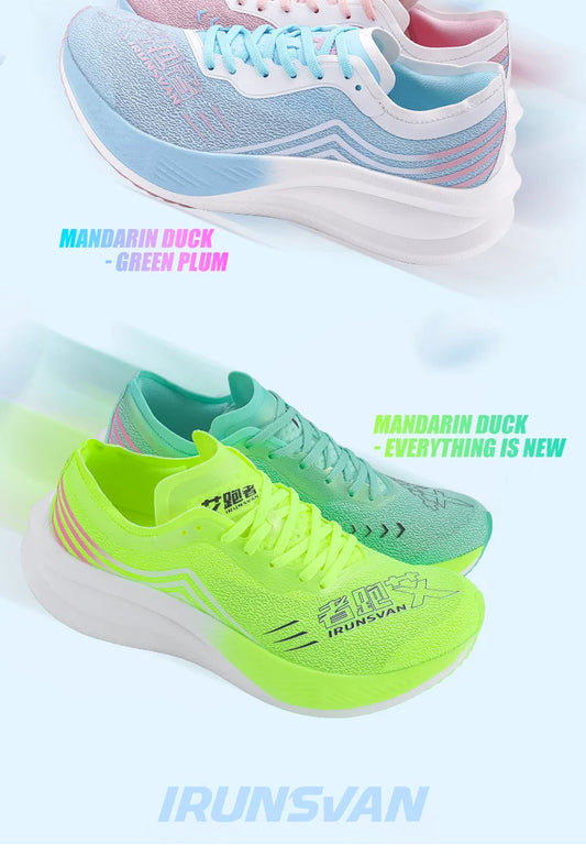 Professional Running Shoes Man Nylon Carbon Plate Athletic Training Sport Shoes Outdoor Non-slip Original Sneakers