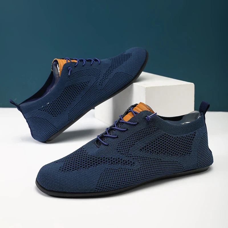 Summer Men Shoes Mesh Flat Outdoor High Quality Walking Shoes Comfortable Lace Up Breathable Non Slip Casual Man Shoe