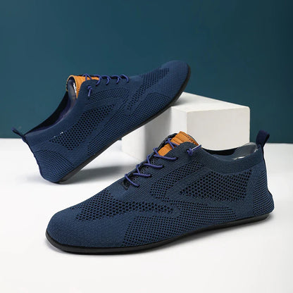 Summer Men Shoes Mesh Flat Outdoor High Quality Walking Shoes Comfortable Lace Up Breathable Non Slip Casual Man Shoe