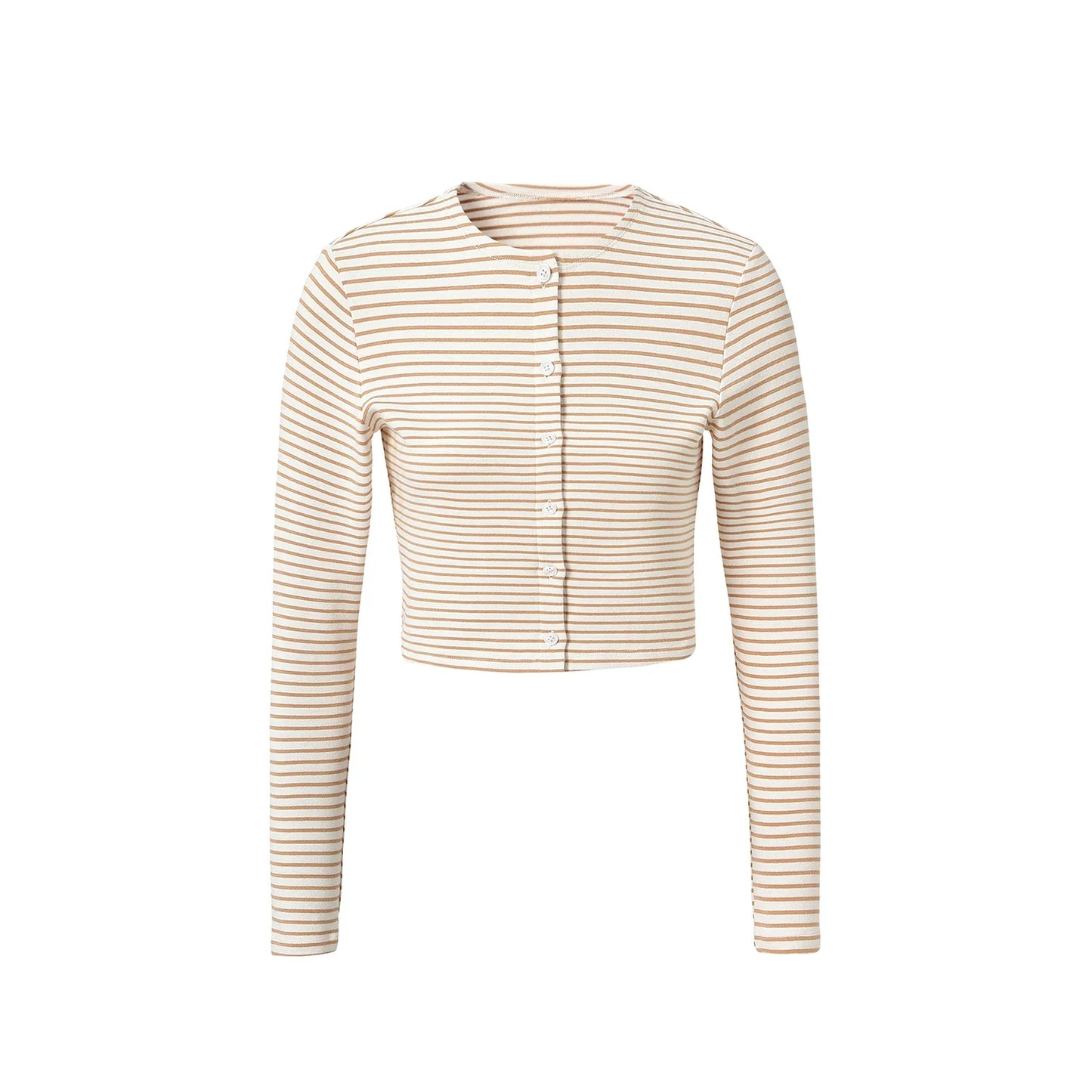 AP SS2026 Women's Dress Striped Cardigan and Dress Soft Three Color Options Fashionable Women's Outfit