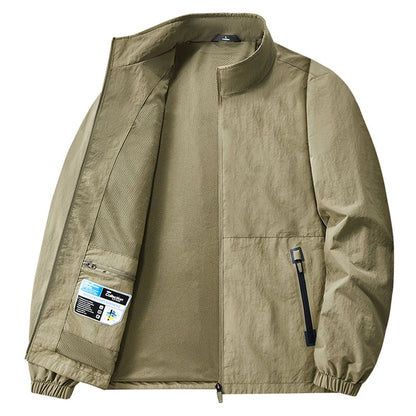 Big&Tall 8XL Men Outdoor Jacket Autumn Winter Jacket Hiking Camping Windbreaker Plus Size Spring Oversized Outwear Hooded Coat