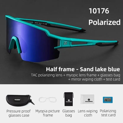Cycling Glasses Photochromic Glasses Bicycle Glasses Eyewear Goggles Windproof Bicycle Outdoor Sports Sunglasses