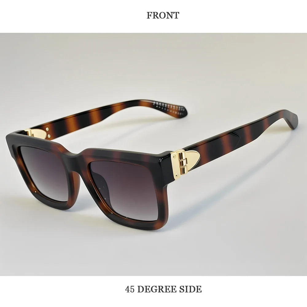 Blue Square Sunglass Men Luxury 2026 Sunglasses Women Trendy Woman Vintage Designer Fashion Glasses Gafas De Sol Hombre Lunette