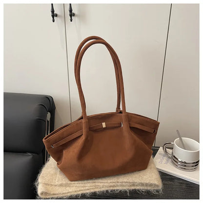 Autumn Women Leisure Shoulder Bag Comfortable and Versatile Texture Crossbody Tote Handle Bag Fashion Luxury Simple Storage Bag