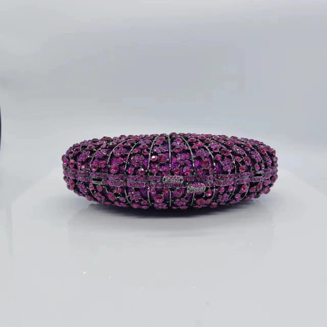 High Quality Elegant Exquisite Fan Shaped Ladies Evening Clutch Bag Banquet Chain Shoulder Bag