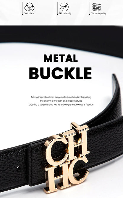 Men's Leather Belts Brand Cowskin Belt Top Quality Men Belt Luxury Designer Leather Belts Metal Buckle Male belts 3.8CM