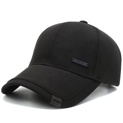 Unisex Hua Label Baseball Cap Hip Hop Adjustable Casual Hat Spring Autumn Outdoor Sunscreen Cap