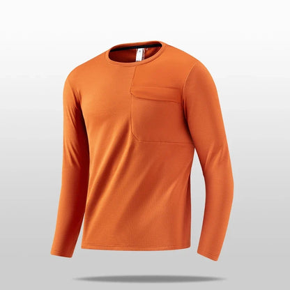 2026 Warm Fitness Jacket High-Quality Outdoor Sports Top with Stand-Up Collar for Autumn/Winter Running Long-sleeved Tshirt