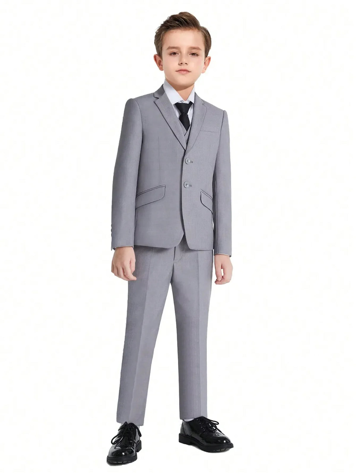 Boys Suits Colorful Formal Suits 5 Piece Slim Fit Dresswear Suit Set School Uniforms