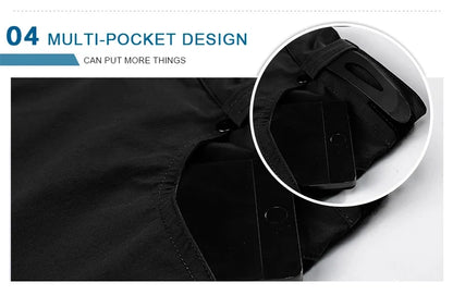 Mountain Bike Shorts Men's Summer Bicycle MTB Shorts Loose Fit Lightweight Outdoor Sports MTB Cycling Shorts