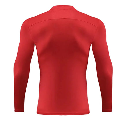 Men Children Long Sleeve Running Slim Tops Tees Sportswear Gym Fitness Compression T-shirt Outdoor Football Jersey Jogging Tight