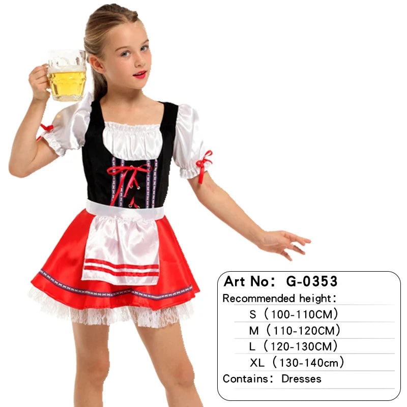 Children's Halloween costumes Girl animal insects dress up to perform bee Polka order ladybug beer show costumes