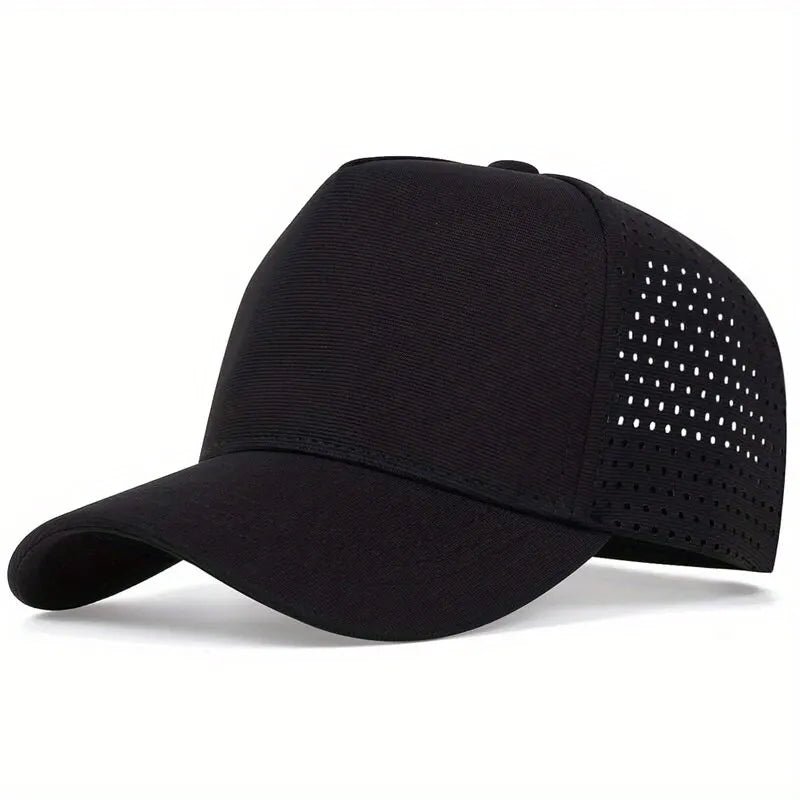 Unisex Solid Color Breathable Baseball Caps Spring and Summer Outdoor Adjustable Casual Hats Sunscreen Hat
