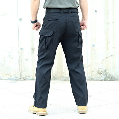 Man Tactical Pants Breathable Multi-Pocket Men's Cargo Pants Casual Outdoor Hiking Fishing Joggers Work Trousers Male Long Pant