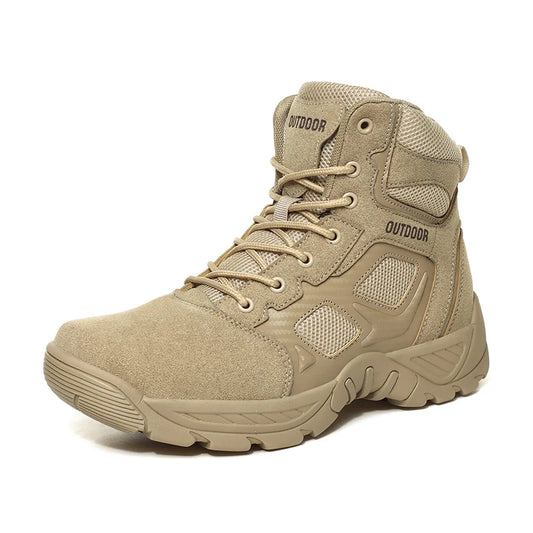 2024 Casual Sneaker Men's Desert Boots Ankle Boots Windproof Sports Shoes Outdoor Hiking Mountaineering Work Safty Shoes