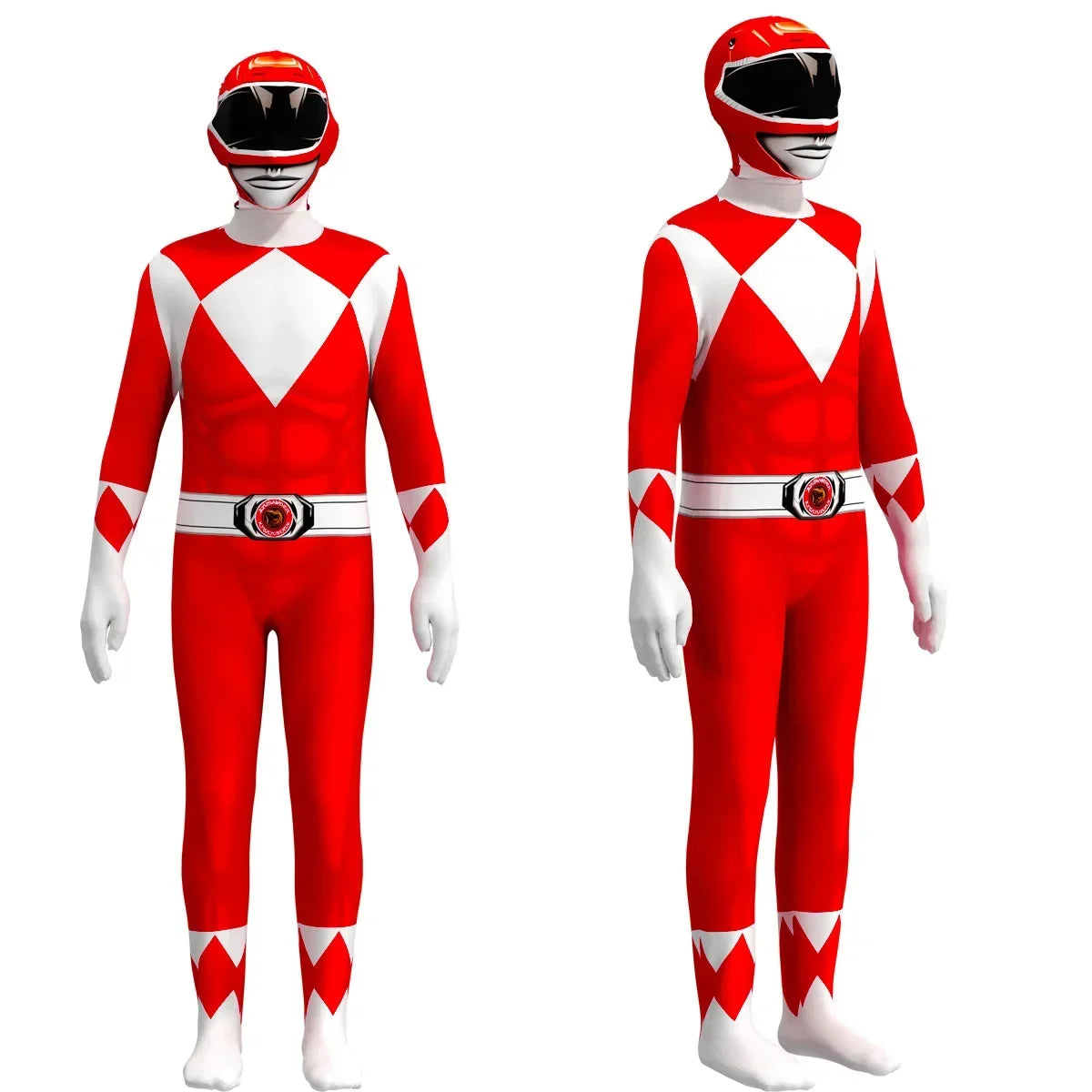 Power Morpher Superhero Samurai Sentai Shinkenger Rangers Cosplay Fantasia Halloween Carnival Costume Mask Suit For Kids Boy