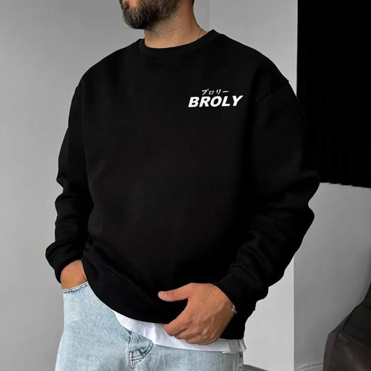 Dragon Ball Men's Sweatshirt Son Goku Japanese Anime Hoodie Spring and Autumn Boys Children's Long-sleeved Parent-Child Outfit