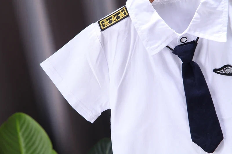 New Summer Baby Clothes Suit Children Boys Fashion Shirt Shorts 2Pcs/Sets Kids Outfits Toddler Casual Costume Infant Tracksuits