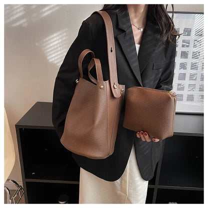 Fashion Trending Brand Luxury Designer Women Bags Female Handbags Solid Bucket Bag For Women 2026 Crossbody Shoulder Bags Totes