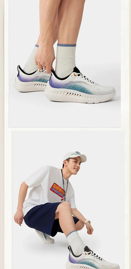Men's SOFT COOL 2 Lifestyle Shoes COMFOAM MAX Cushion COOL SHELL Breathable Support LiNing Casual Sneakers AGLV009