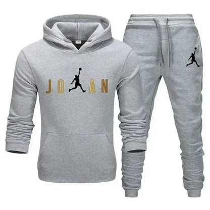 Winter hoodie set, pants, casual jogging clothes, sportswear, sportswear