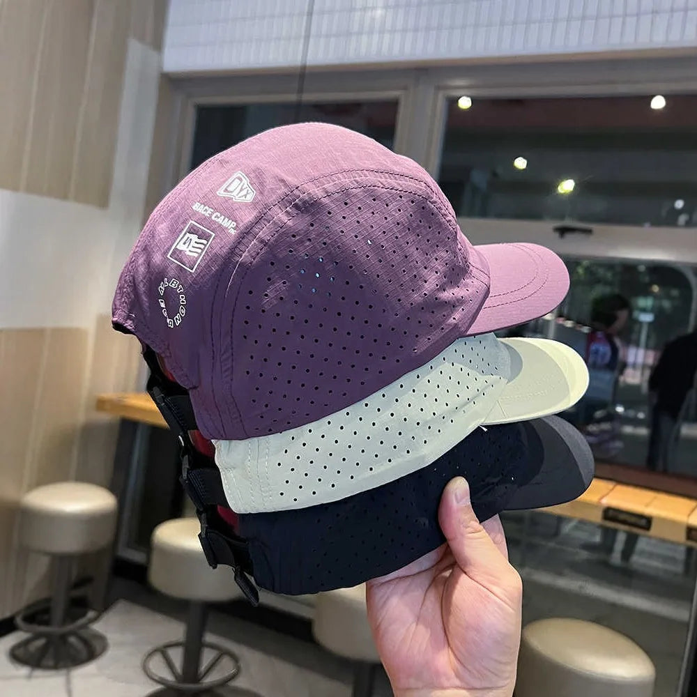 Summer Quick-drying Baseball Cap Women Thin Breathable Mesh Baseball Caps Men Outdoor Camping Leisure Sun Protection Hiking Hats