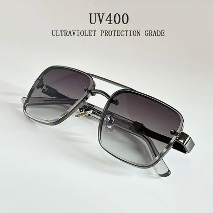 2025 New Square Sunglass Men Luxury Vacation Sunglasses Women Vintage Fashion Glasses Retro Shades Gafas De Sol Hombre Zonnebril