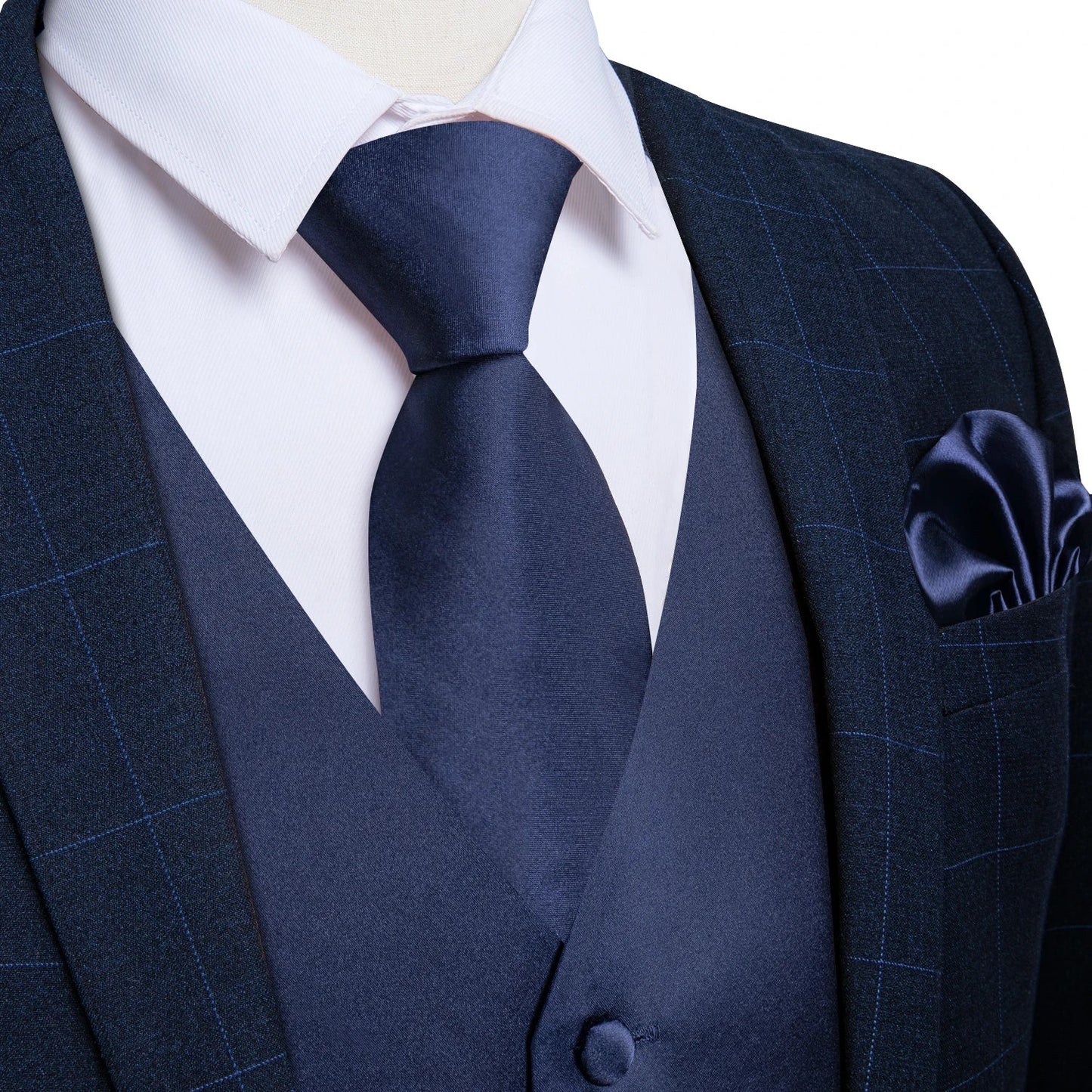 Wedding Party Green Men's Vest Shirt Accessories Fashion chaleco hombre for Man Four Seasons Wear Wholesale Necktie Handkerchief