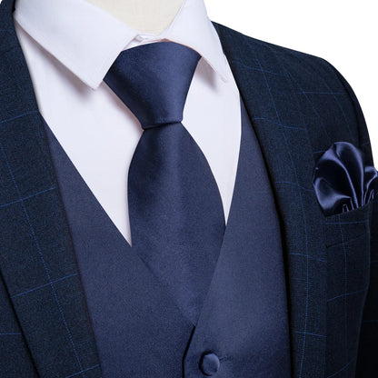 Wedding Party Green Men's Vest Shirt Accessories Fashion chaleco hombre for Man Four Seasons Wear Wholesale Necktie Handkerchief