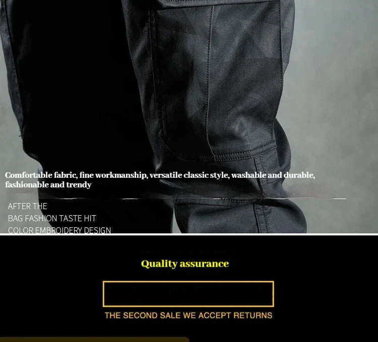 Men's Joggers Trousers for Man Cargo Trousers Man Work Overalls for Men Work Pants Men Men's Work Trousers Slim Fit Pants