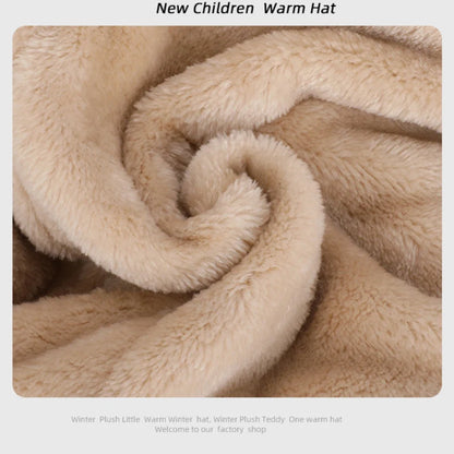 Children Winter Hat Thick Warm Outside Snow Ski Earflap Cap Boys Girls Patchwork Russian Hat Windproof Trapper Bomber Hat