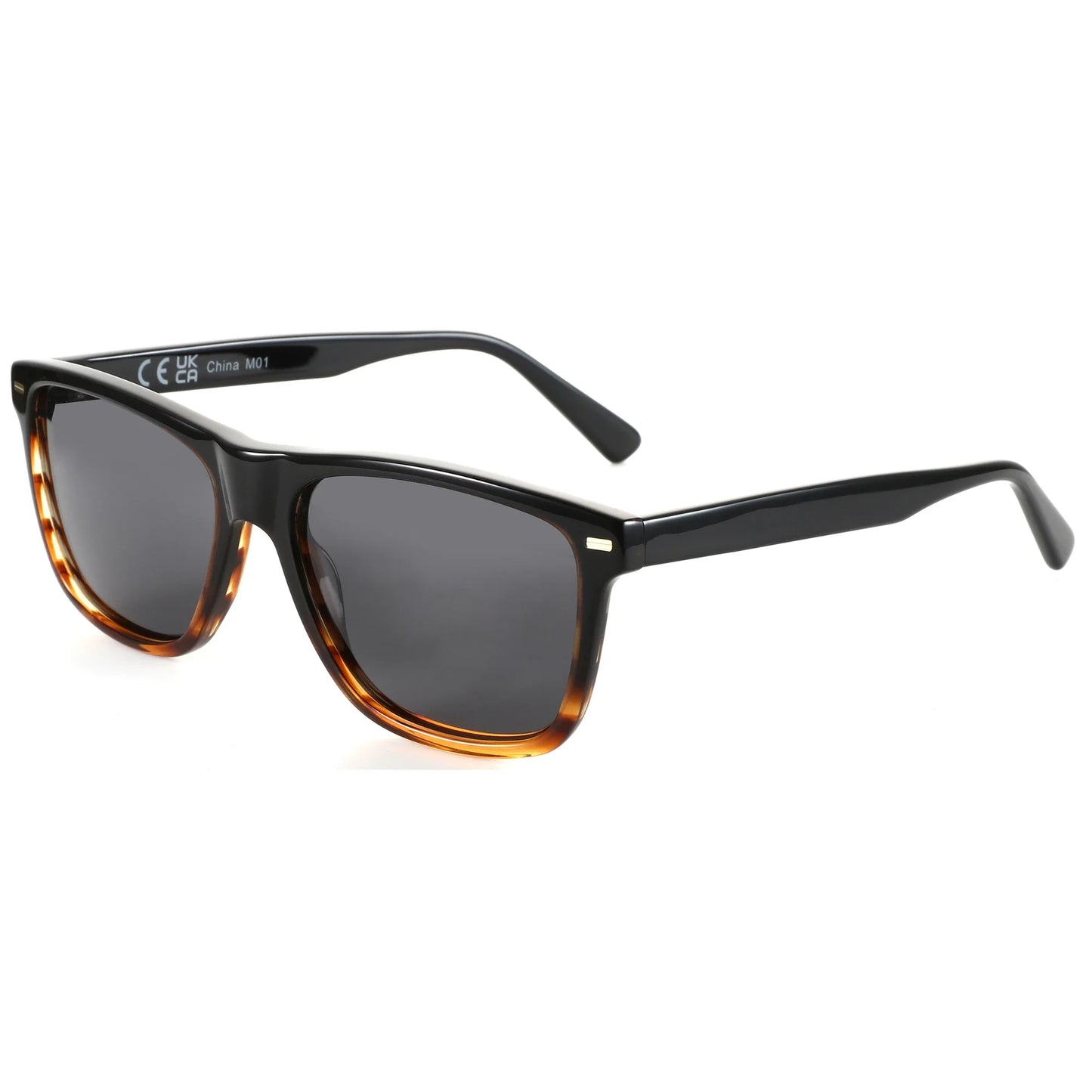 Fashion Square Polarized Sunglasses UV400 Protection Acetate Sun Glasses Classic Design Shade for Women Men