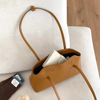 Casual High Quality Women Shoulder Bag Fashion Designer Bags for Women Handbags and Purses PU Leather Pillow Bag Shopper Tote