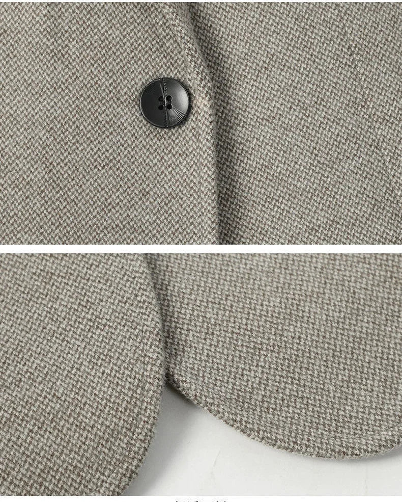 Brand 2026 Spring Business Blazer for Men Solid Autumn Casual Men's Jacket Blazer Fashion Single Breasted Suits Mens