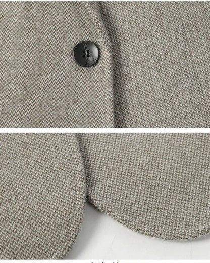 Brand 2026 Spring Business Blazer for Men Solid Autumn Casual Men's Jacket Blazer Fashion Single Breasted Suits Mens