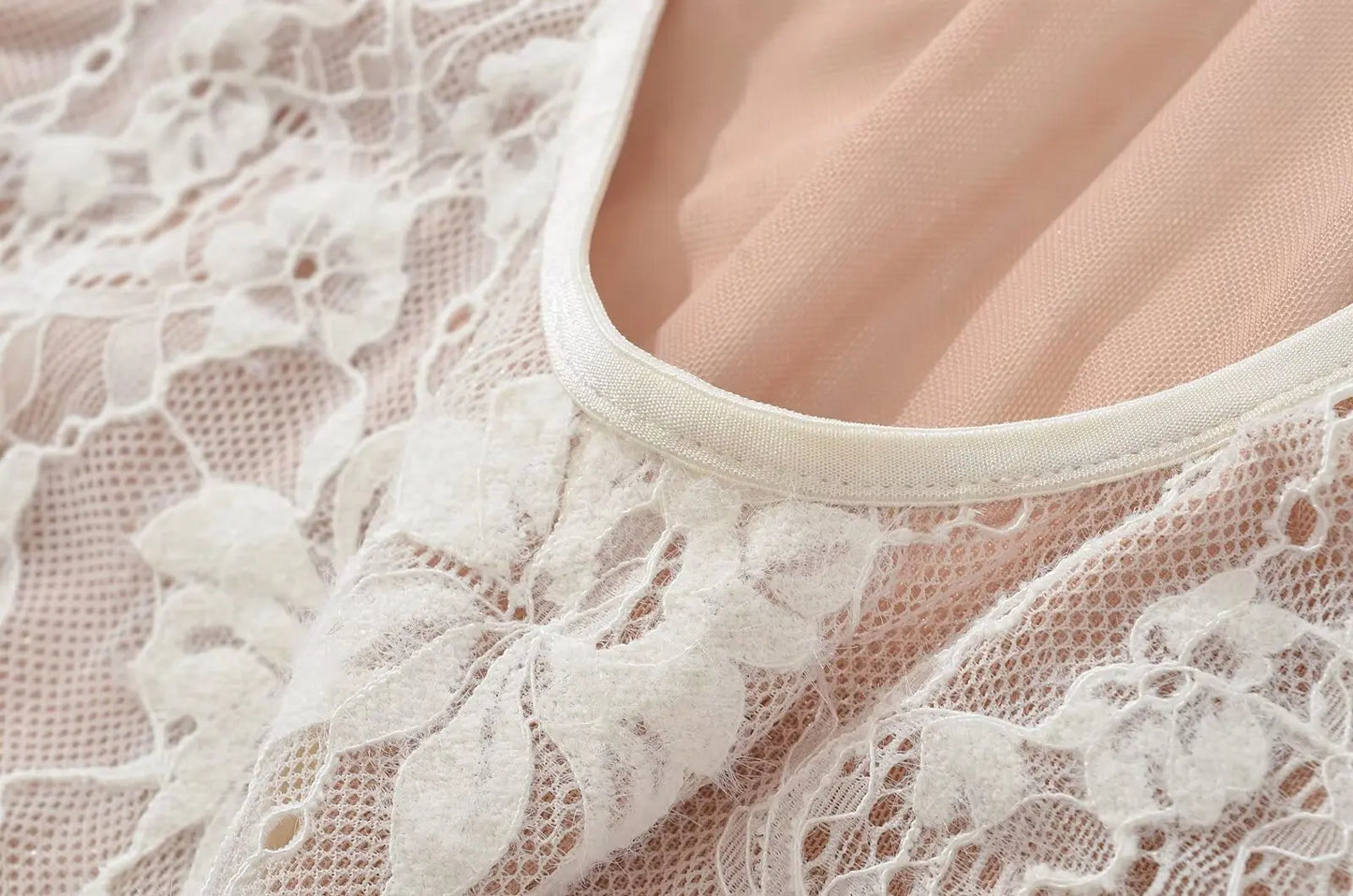 Sexy See Through Lace With Lining Backless Spaghetti Strap Bodysuit Woman Sling Tight Short Jumpsuit Slim Fit Rompers Playsuits