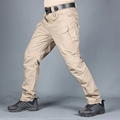Men's Cargo Pants Multi Pocket Tactical Men Pants Casual Military Army Combat Trousers Waterproof Hiking Pants Plus Size 6Xl