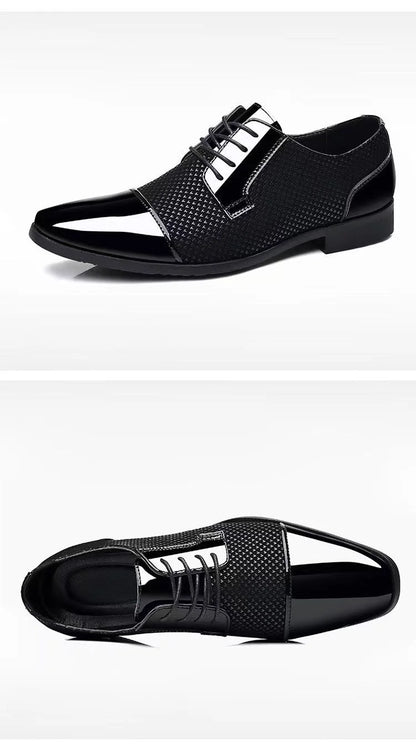 Dress Shoes Man Casual Business Pointed Toe Social Shoe for Men Breathable In Summer Leather Luxury Designer Clothing Low Price