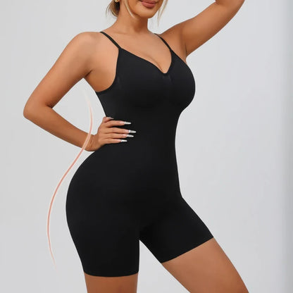 Seamless Low Back Bodysuit Shapewear Women Butt Lifter Smooth Body Shaper Backless Slimming Sheath Flat Belly Corset Underwear