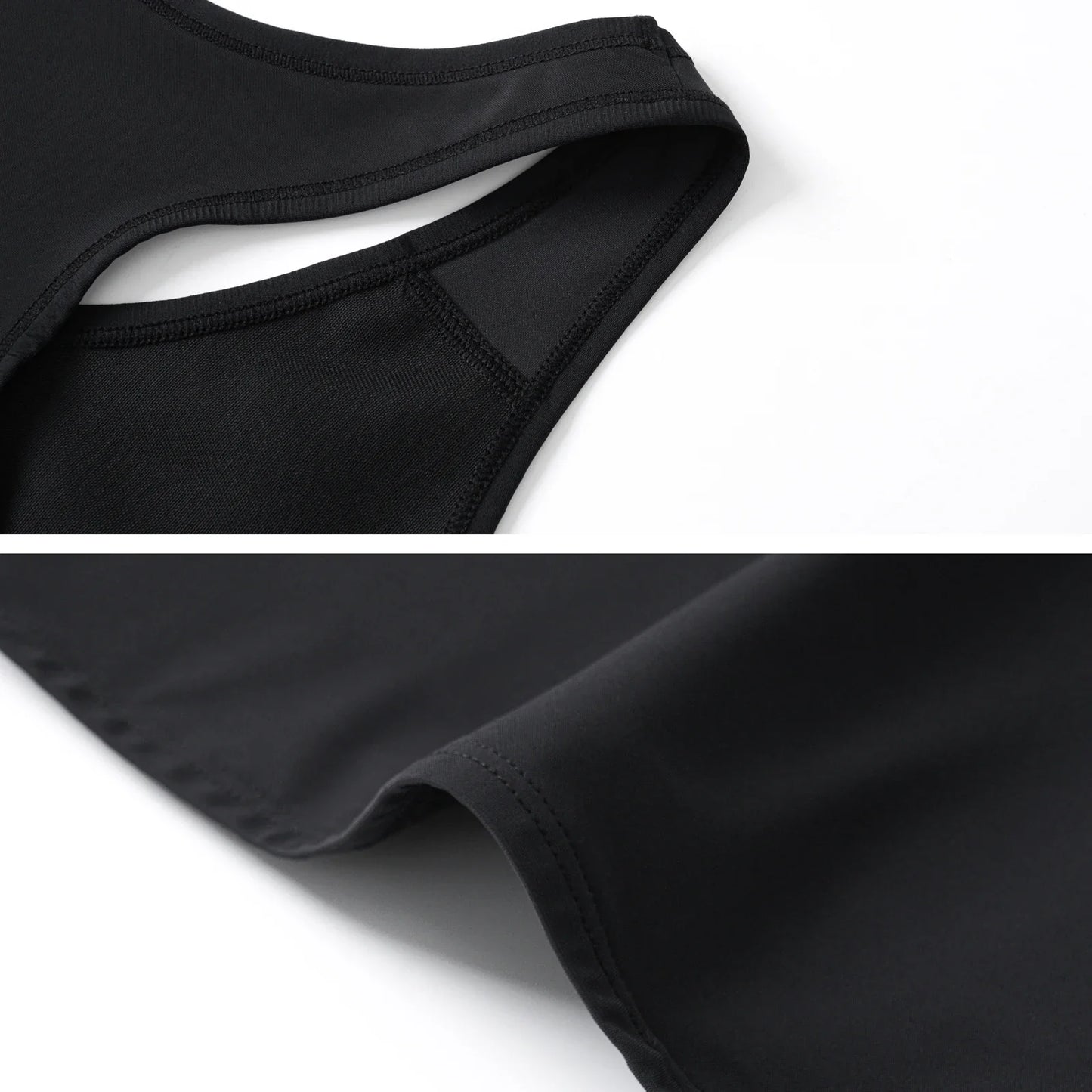 Transgender FTM Breathable Half Chest Binder Tank Top