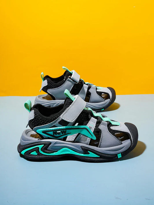 Boys' Toe-Protecting Sports Casual Shoes and Sandals