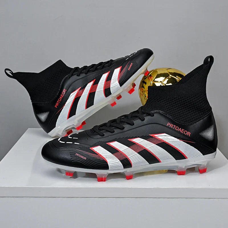 New Men Match Professional Football Boots Non-Slip TF/FG Soccer Shoes Boys Sneakers Comfortable Ankle Sports Shoes Unisex