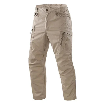 Asian Size Men City Pants Cargo Trousers Multi-pocket Waterproof Wear-resistant Casual Training Overalls Clothing