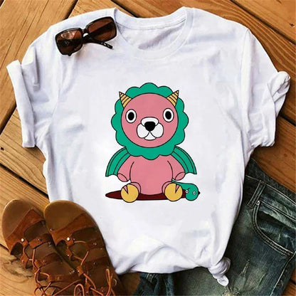 Anime Spy X Family T shirt Wommen Japanese Harajuku Fashion Short Sleeve T-shirts Summer Tops Kawaii O-Neck Women's T-shirt Top