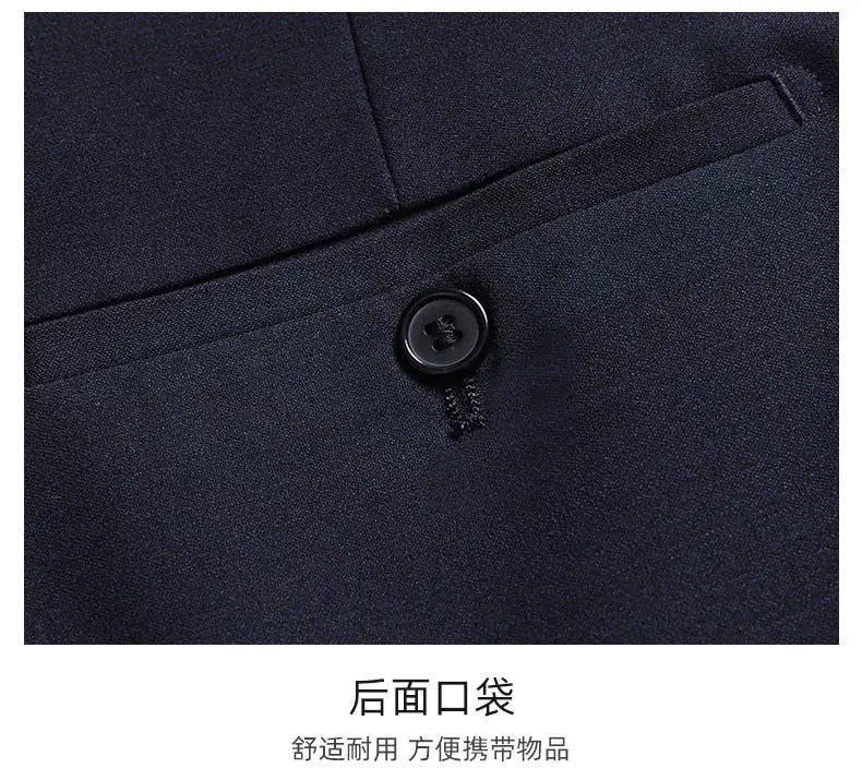 The 2025 New Men's Fashionable, Stylish and High-End Wool Suit Is Crisp and Well-Shaped, with a Perfect Business and Casual Two-