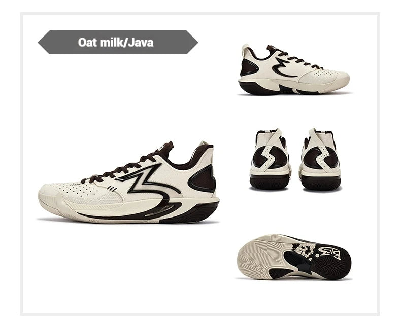 BIG3 6.0 Pro Men Basketball Shoes Carbon Plate Breathable Flexible Training Shock-Absorbing Male Sneakers 672521106
