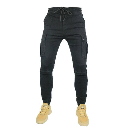 Men & Women Riders Equipment Tooling Casual Hidden Knee Pads Hip Gears STYLE Jeans Hockey Pants Off-road Motorcycle Riding Pants