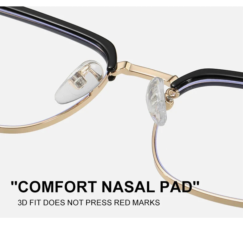 New Models of Versatile Anti-blue Light Glasses Fashion Eyeglasses Frame Simple Retro Can Be Customized Prescription